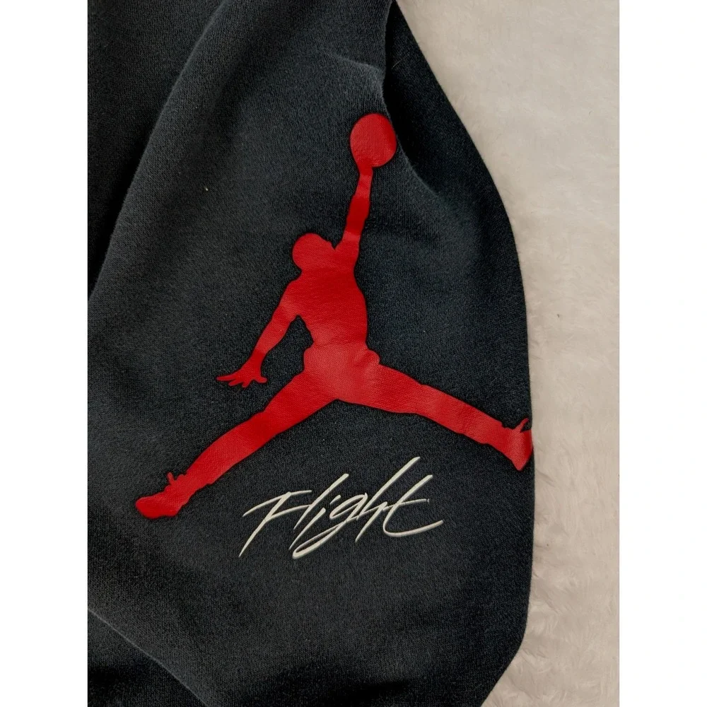 Jordan Jumpman Nike Air Sweatpants Men's S Athletic Pants Black/Red Logo‎